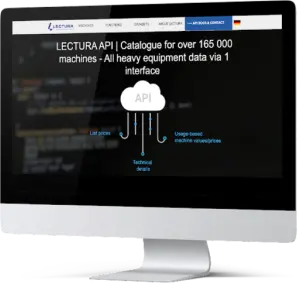 Cataloghi e prezzi delle macchine da costruzione via API