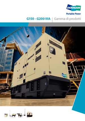 Generatori diesel Doosan G200-IIIA 