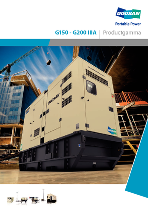 Generatori diesel Doosan G150-IIIA
