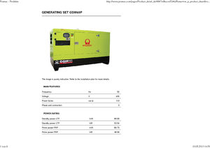 Generatori diesel PRAMAC Lifter GSW 65 P