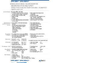 Generatori diesel GenSet MPM 20/600 P