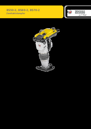 Costipatori Diesel e Benzina Wacker Neuson BS60-2 11