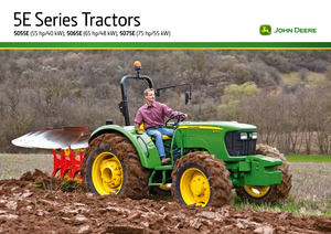 Trattori con trazione 2D John Deere 5055E