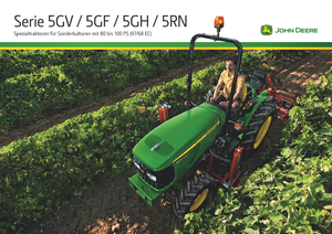 Trattori con trazione 2D John Deere 5100 GV