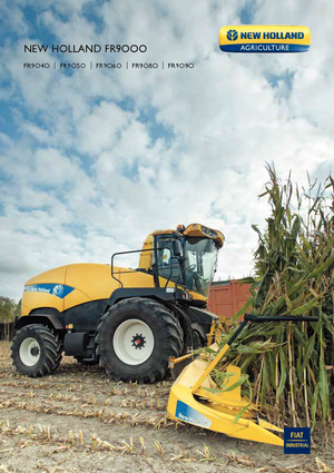 Trinciapaglia - trazione a 2 ruote New Holland FR 9060