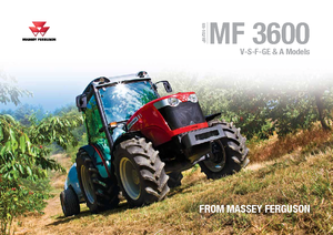Trattori con trazione 2D Massey Ferguson MF 3650 A
