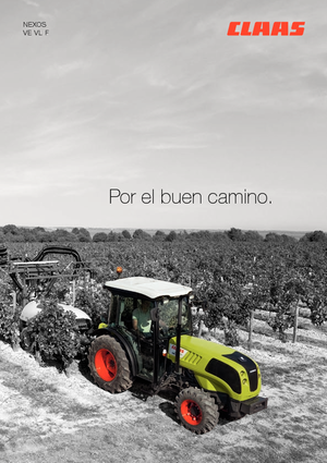 Trattori con trazione 2D Claas Nexos 220 VL