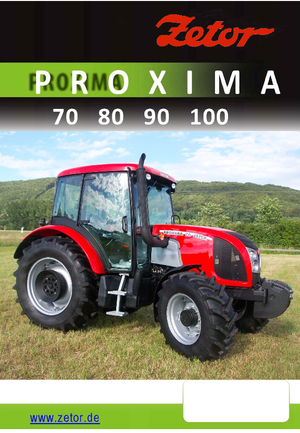 Trattrici agricole - trazione a 4 ruote Zetor Proxima 100 HR