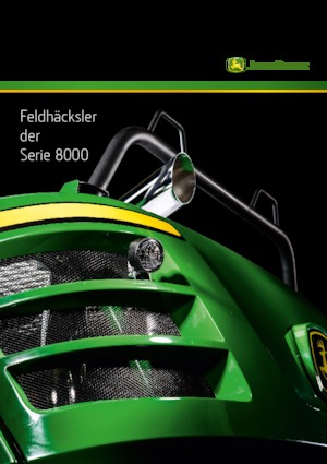 Trinciapaglia - trazione a 2 ruote John Deere 8700