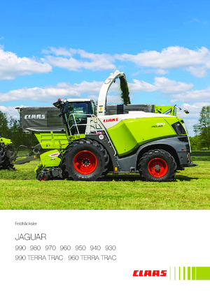 Trinciapaglia - trazione a 2 ruote Claas Jaguar 960