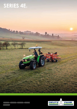 Trattori con trazione 2D DEUTZ-FAHR 4080 E