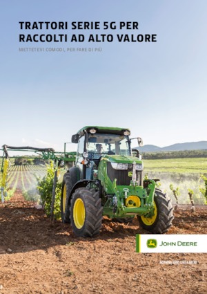 Trattori con trazione 2D John Deere 5100GL