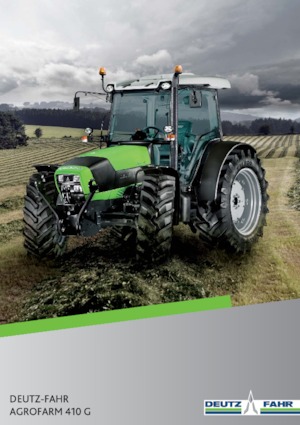 Trattrici agricole - trazione a 4 ruote DEUTZ-FAHR Agrofarm G 410