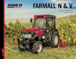 Trattori con trazione 2D Case IH Farmall 80N