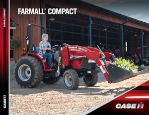 Trattori con trazione 2D Case IH Farmall Compact 55C