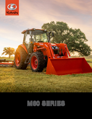 Trattori con trazione 2D Kubota M5660SUH