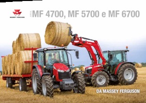 Trattori con trazione 2D Massey Ferguson MF 4707 MR