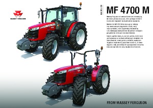 Trattrici agricole - trazione a 4 ruote Massey Ferguson MF 4710 M