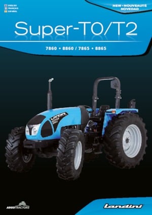 Trattori con trazione 2D Landini Super 8865 
