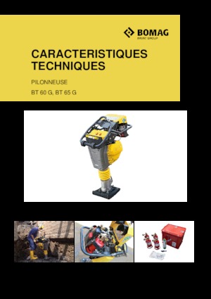 Costipatori Diesel e Benzina Bomag BT 65 G