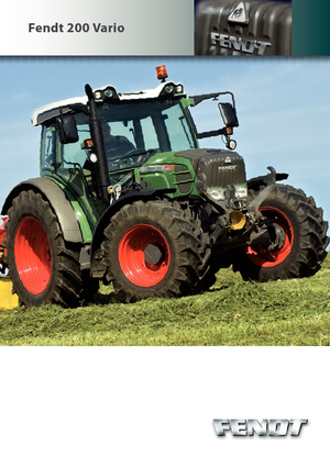 Trattrici agricole - trazione a 4 ruote Fendt 207 Vario
