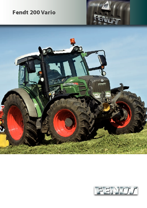 Trattrici agricole - trazione a 4 ruote Fendt 207 Vario