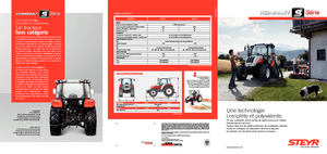 Trattrici agricole - trazione a 4 ruote Steyr 4065 Kompakt S Basis