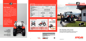 Trattrici agricole - trazione a 4 ruote Steyr 4065 Kompakt S Basis