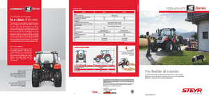 Trattrici agricole - trazione a 4 ruote Steyr 4065 Kompakt S Basis