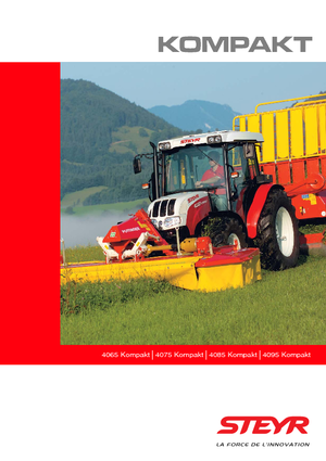 Trattrici agricole - trazione a 4 ruote Steyr 4095 Kompakt Basis