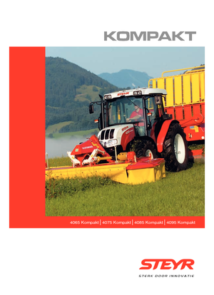Trattrici agricole - trazione a 4 ruote Steyr 4095 Kompakt Basis