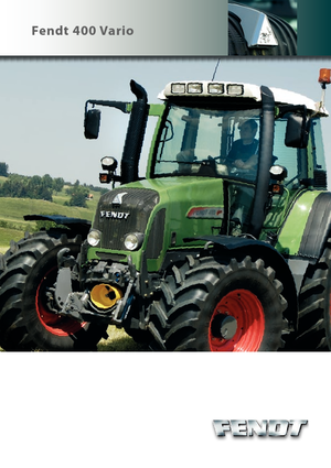 Trattrici agricole - trazione a 4 ruote Fendt 411 Vario