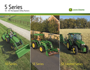 Trattrici agricole - trazione a 4 ruote John Deere 5065E