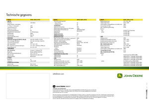 Trattrici agricole - trazione a 4 ruote John Deere 5065E