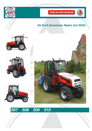 Trattrici agricole - trazione a 4 ruote Dexheimer 509 Si