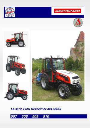 Trattrici agricole - trazione a 4 ruote Dexheimer 509 Si