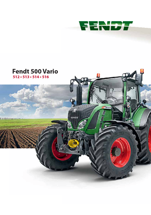 Trattrici agricole - trazione a 4 ruote Fendt 516 Vario Power