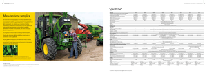 Trattrici agricole - trazione a 4 ruote John Deere 6430