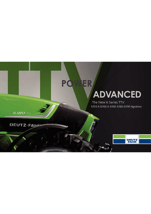 Trattrici agricole - trazione a 4 ruote DEUTZ-FAHR 6160.4 Agrotron TTV