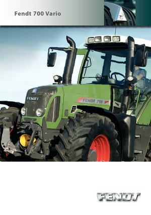 Trattrici agricole - trazione a 4 ruote Fendt 712 Vario