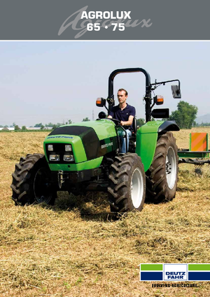 Trattrici agricole - trazione a 4 ruote DEUTZ-FAHR Agrolux 75