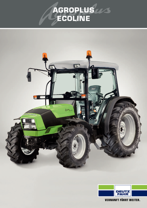 Trattrici agricole - trazione a 4 ruote DEUTZ-FAHR Agroplus 310 Ecoline DT