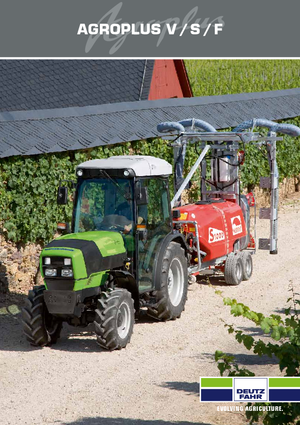 Trattrici agricole - trazione a 4 ruote DEUTZ-FAHR Agroplus F 320 GS DT