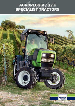 Trattrici agricole - trazione a 4 ruote DEUTZ-FAHR Agroplus F 320 GS DT