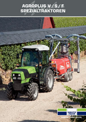Trattrici agricole - trazione a 4 ruote DEUTZ-FAHR Agroplus F 320 GS DT