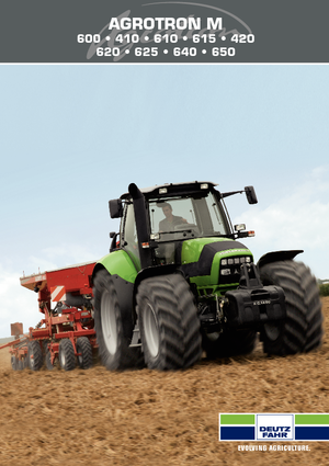 Trattrici agricole - trazione a 4 ruote DEUTZ-FAHR Agrotron M 615 DCR