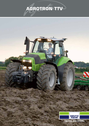 Trattrici agricole - trazione a 4 ruote DEUTZ-FAHR Agrotron TTV 630 DCR