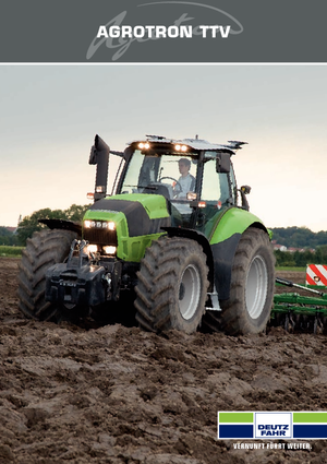 Trattrici agricole - trazione a 4 ruote DEUTZ-FAHR Agrotron TTV 630 DCR