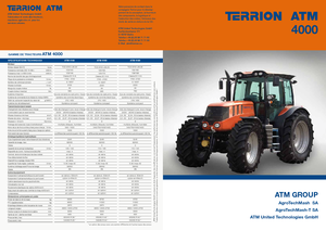 Trattrici agricole - trazione a 4 ruote Terrion ATM 4140
