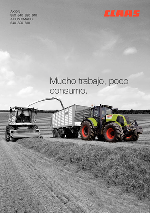 Trattrici agricole - trazione a 4 ruote Claas Axion 810
